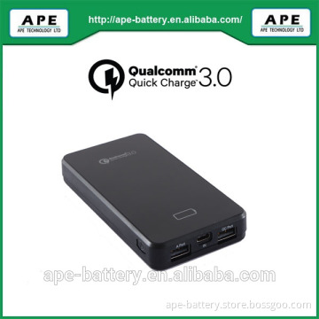 Quick charge 3.0 & USB Type C power bank 8000mAh